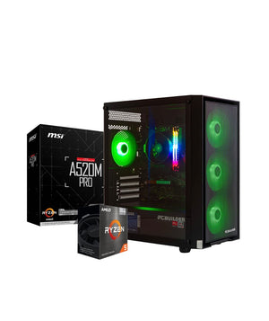 PCBuilder Ryzen 5 5600GT DEFENDER Windows 11 Gaming PC