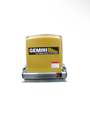 GEMINI Gate Motor 12V 7Ah Slider bracket, battery & 2 remotes