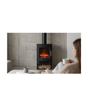 Radiant Freestanding Colour Changing Electric Fireplace 1800W With WiFi