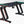 TechPro Ergonomic LED Gaming Computer Desk 100cm