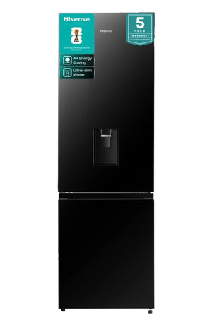 Hisense 347 L Manual Double Door Bottom
Mount Refrigerator At (Black Glass, H450BMIB-WD)