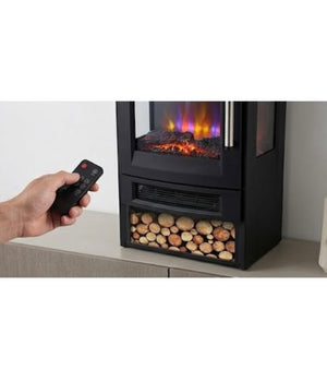 Radiant Freestanding Colour Changing Electric Fireplace 1800W With WiFi
