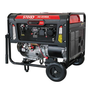 STECO Auto-Start Generator 8500 W Red and Black